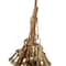 47" Gold Metal Cascading Cluster Decorative Bells